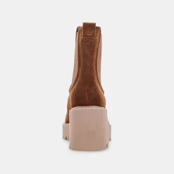 DOLCE VITA Boots & Booties*Hawk H2O Booties Dk Brown Suede