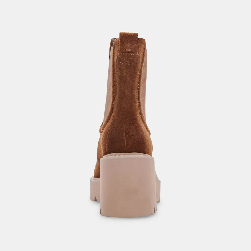 DOLCE VITA Boots & Booties*Hawk H2O Booties Dk Brown Suede