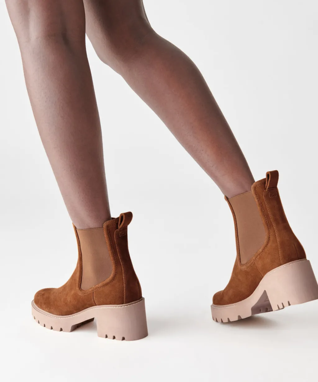 DOLCE VITA Boots & Booties*Hawk H2O Booties Dk Brown Suede
