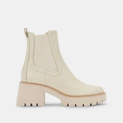 DOLCE VITA Boots & Booties*Hawk H2O Booties Ivory Leather
