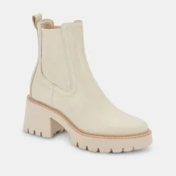 DOLCE VITA Boots & Booties*Hawk H2O Booties Ivory Leather
