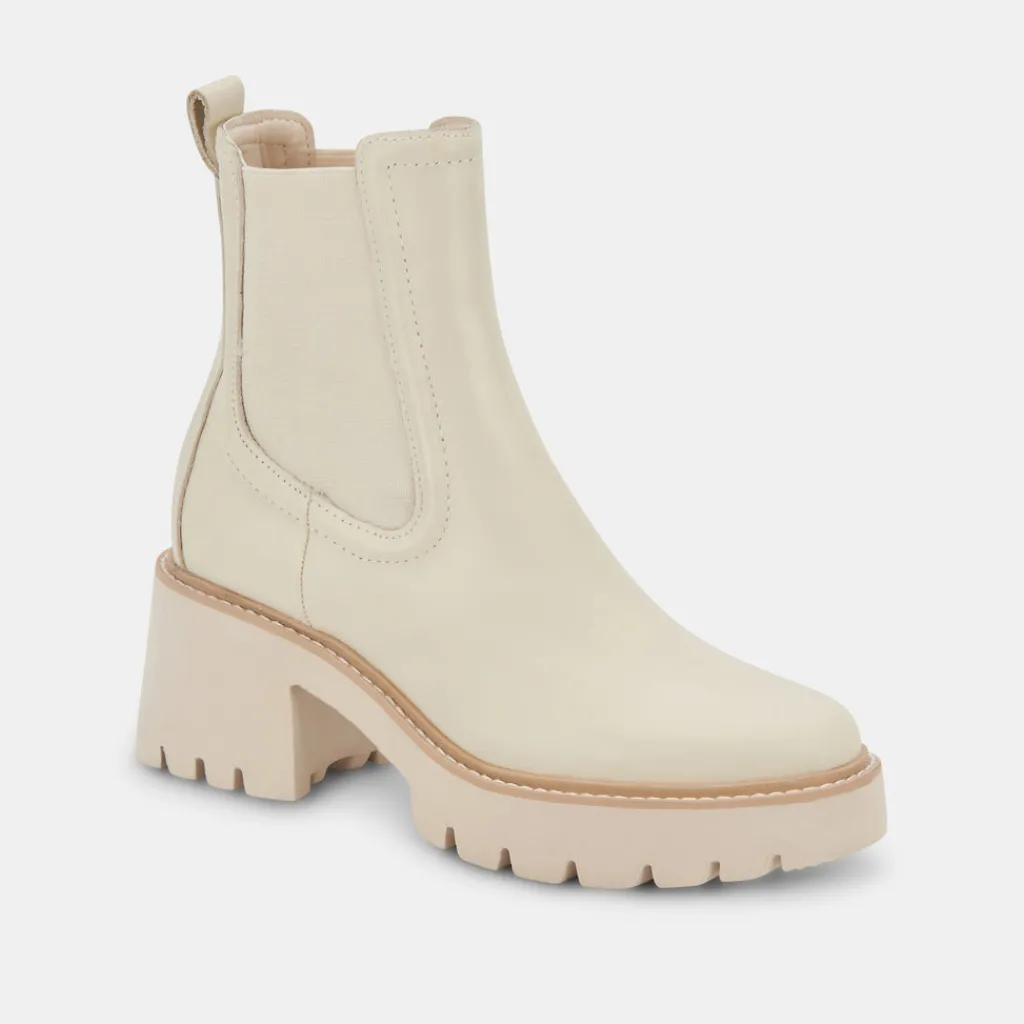 DOLCE VITA Boots & Booties*Hawk H2O Booties Ivory Leather