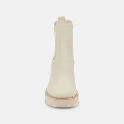 DOLCE VITA Boots & Booties*Hawk H2O Booties Ivory Leather