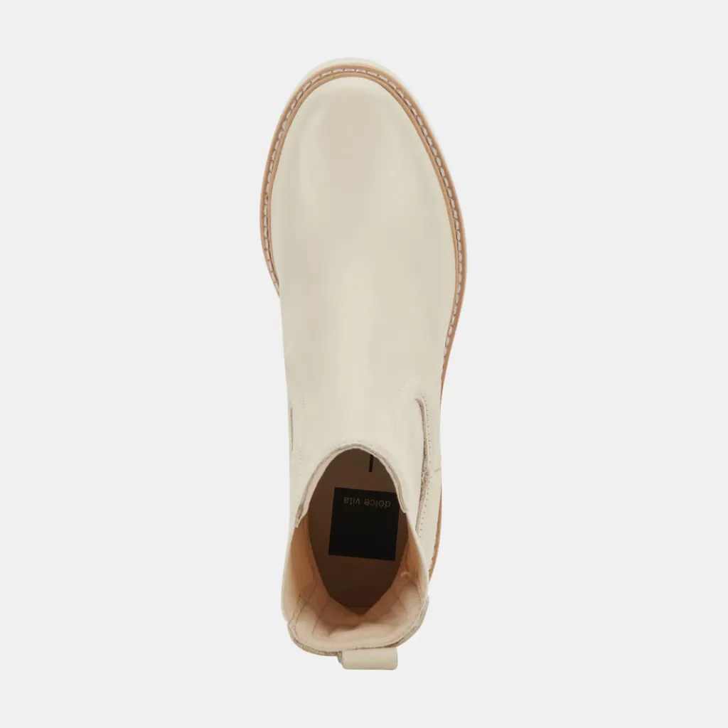 DOLCE VITA Boots & Booties*Hawk H2O Booties Ivory Leather