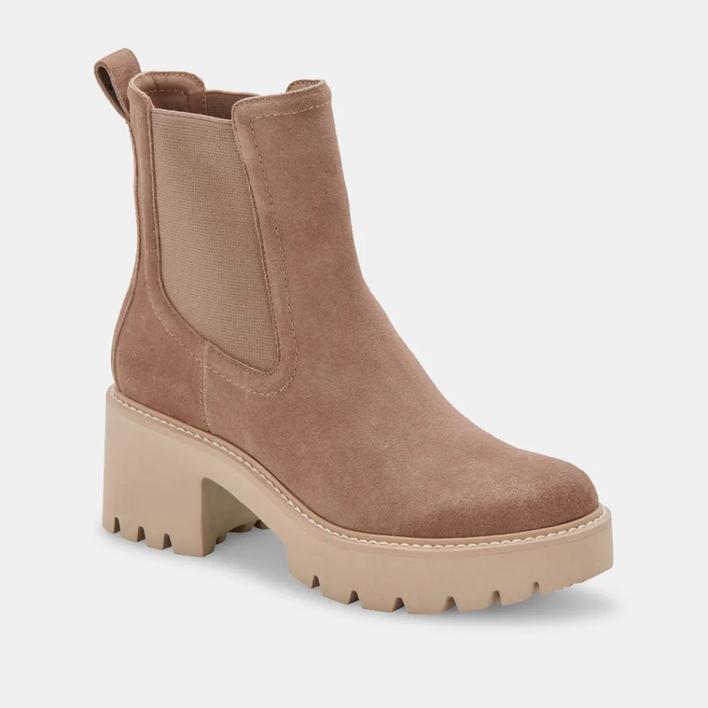 DOLCE VITA Boots & Booties*Hawk H2O Booties Mushroom Suede