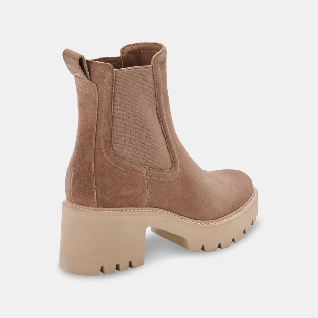 DOLCE VITA Boots & Booties*Hawk H2O Booties Mushroom Suede