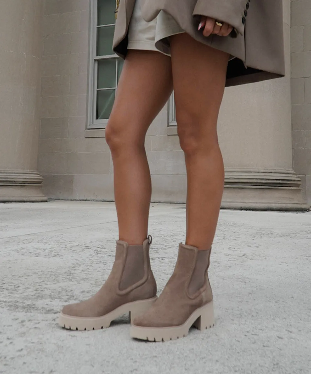 DOLCE VITA Boots & Booties*Hawk H2O Booties Mushroom Suede