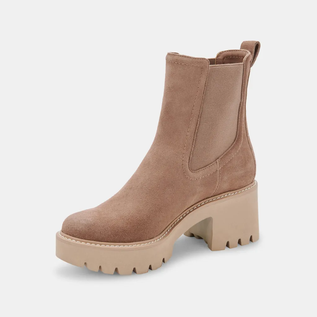 DOLCE VITA Boots & Booties*Hawk H2O Booties Mushroom Suede