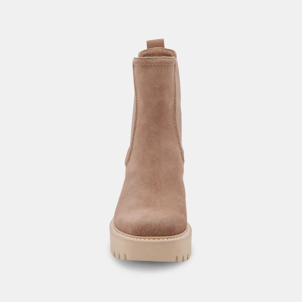 DOLCE VITA Boots & Booties*Hawk H2O Booties Mushroom Suede