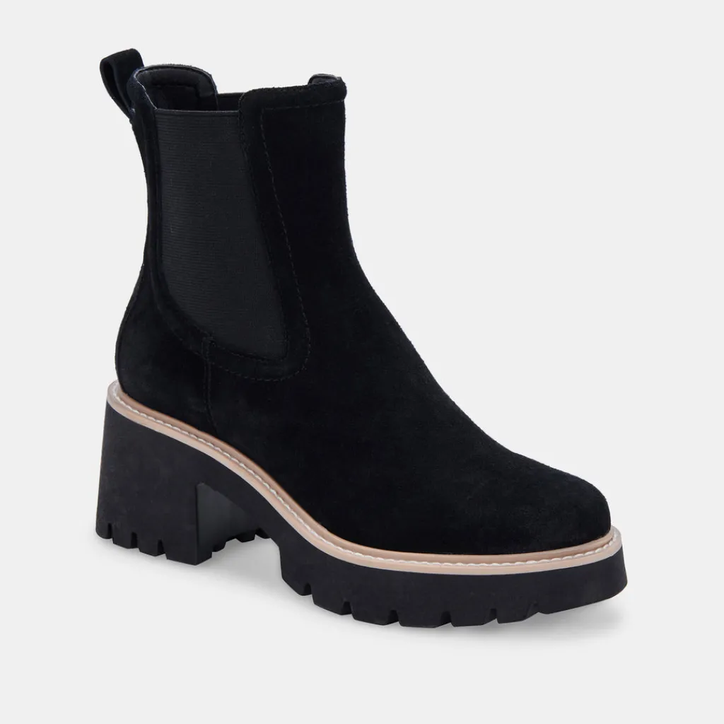 DOLCE VITA Boots & Booties*Hawk H2O Booties Onyx Suede