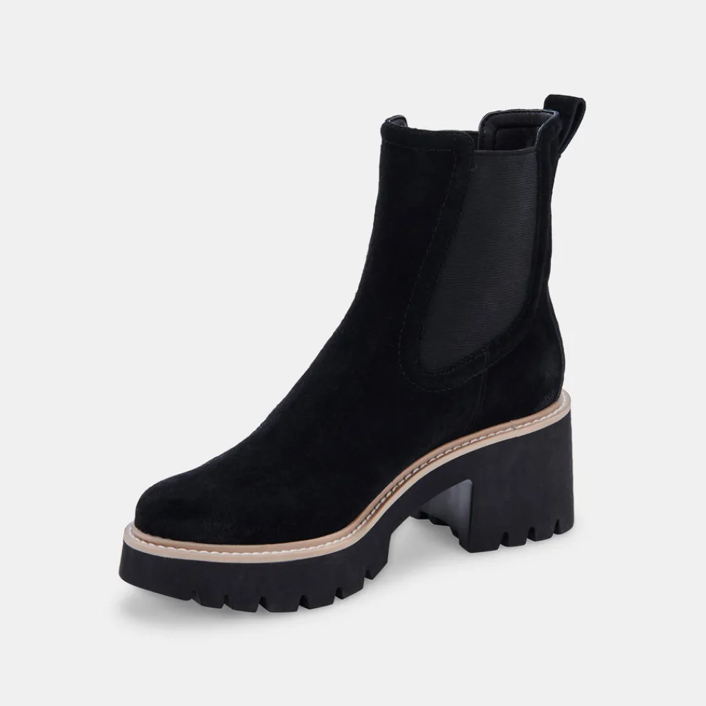 DOLCE VITA Boots & Booties*Hawk H2O Booties Onyx Suede
