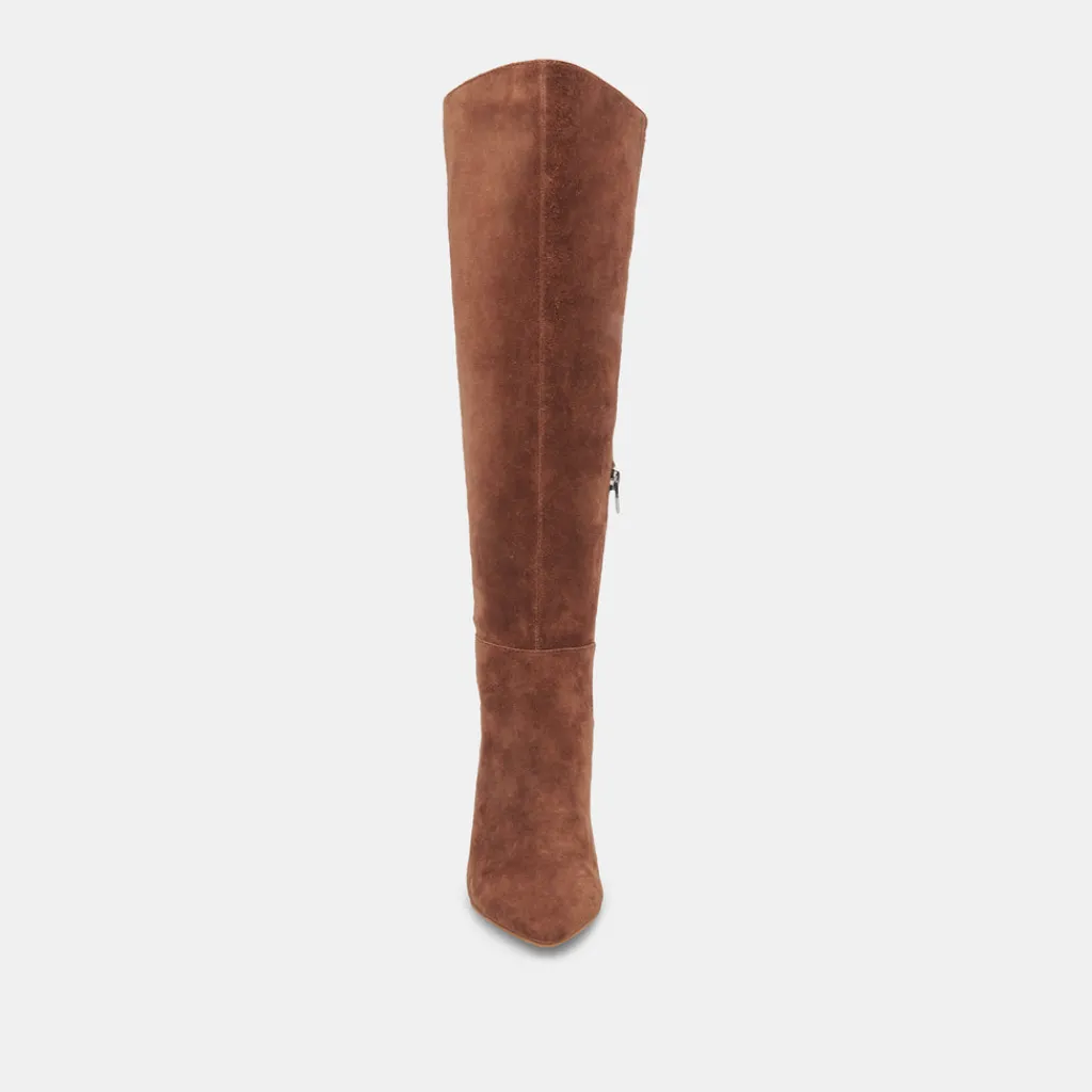 DOLCE VITA Boots & Booties*Haze Wide Calf Boots Cocoa Suede