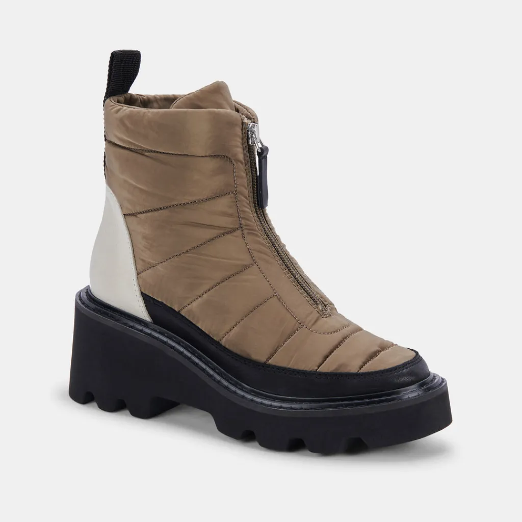 DOLCE VITA Boots & Booties*Helki Boots Olive Multi Nylon