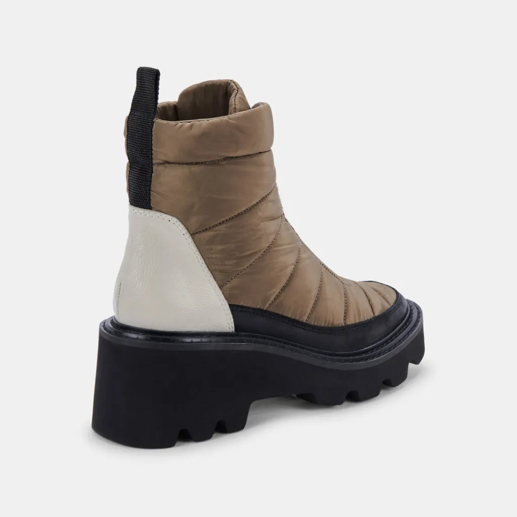 DOLCE VITA Boots & Booties*Helki Boots Olive Multi Nylon