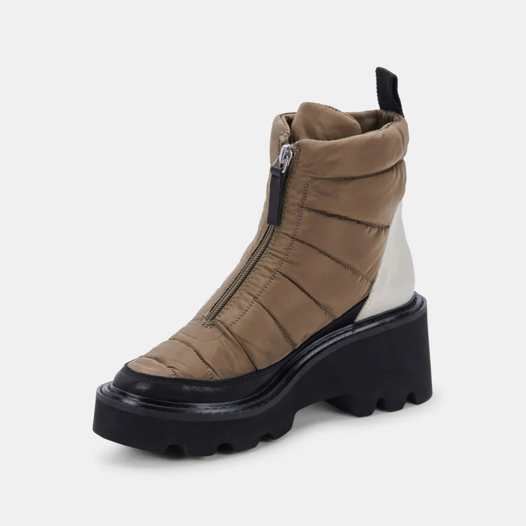 DOLCE VITA Boots & Booties*Helki Boots Olive Multi Nylon