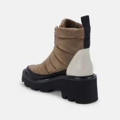 DOLCE VITA Boots & Booties*Helki Boots Olive Multi Nylon