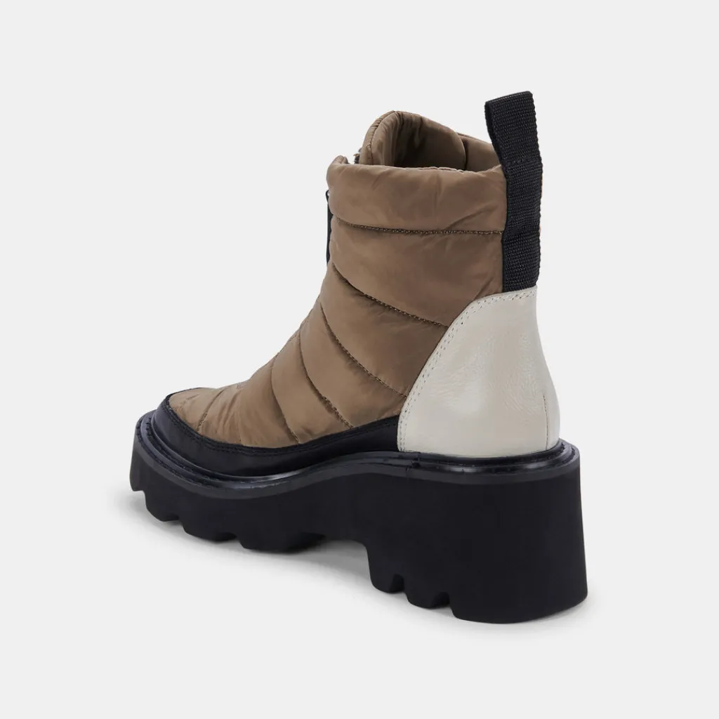 DOLCE VITA Boots & Booties*Helki Boots Olive Multi Nylon