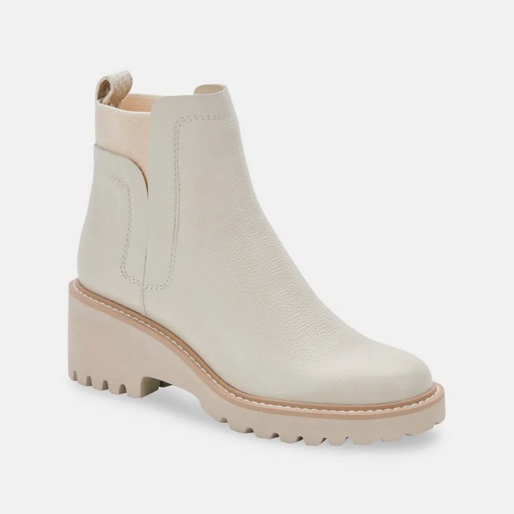 DOLCE VITA Boots & Booties*Huey H2O Boots Off White Leather