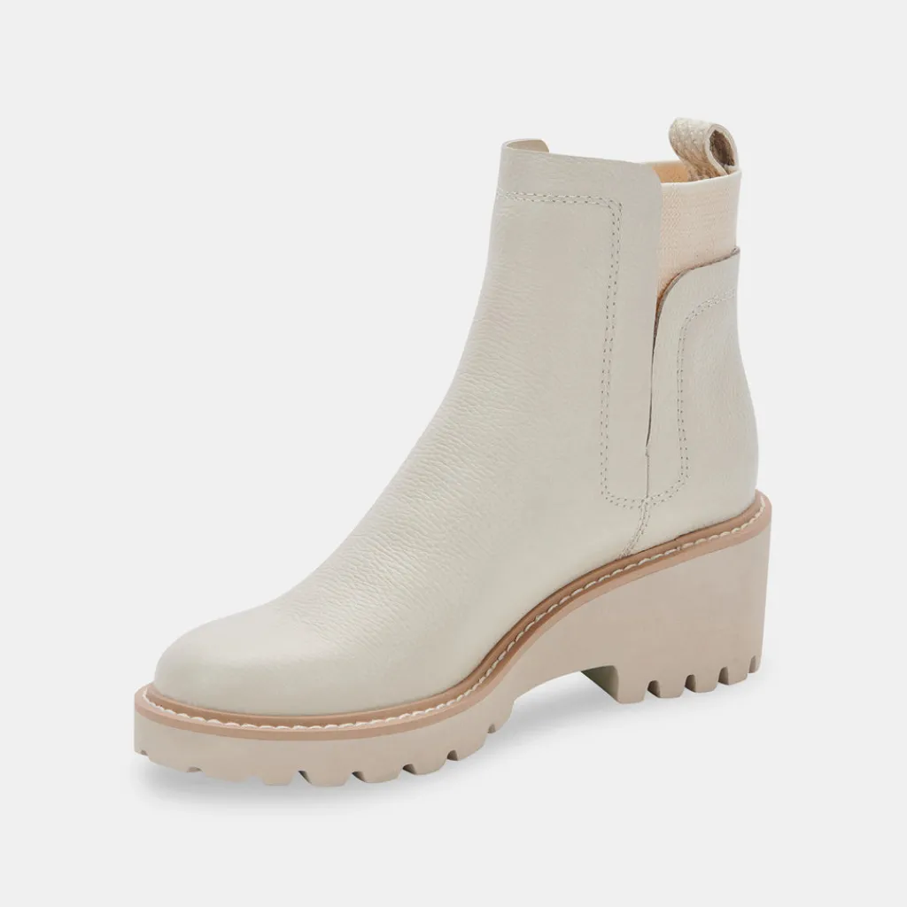 DOLCE VITA Boots & Booties*Huey H2O Boots Off White Leather