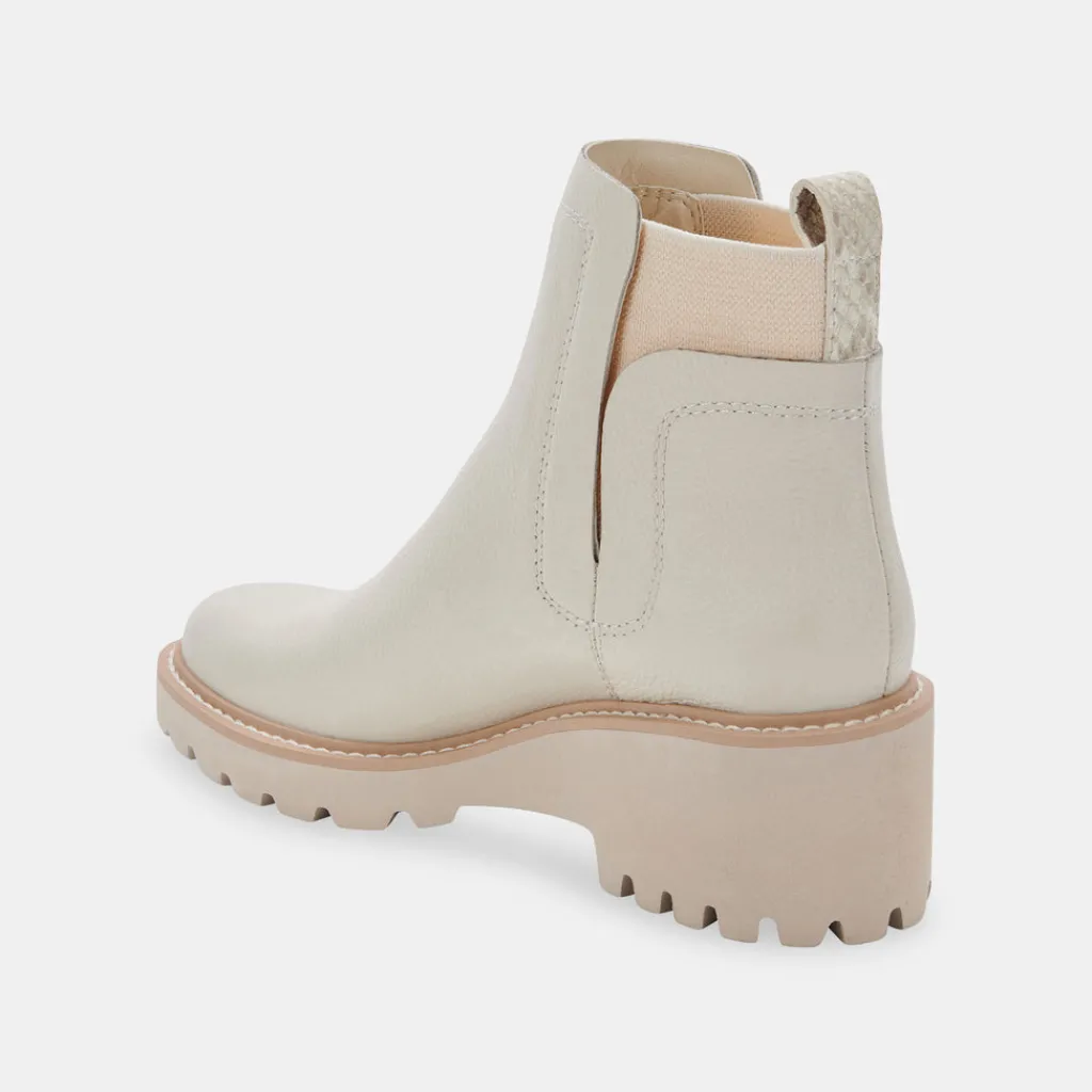 DOLCE VITA Boots & Booties*Huey H2O Boots Off White Leather