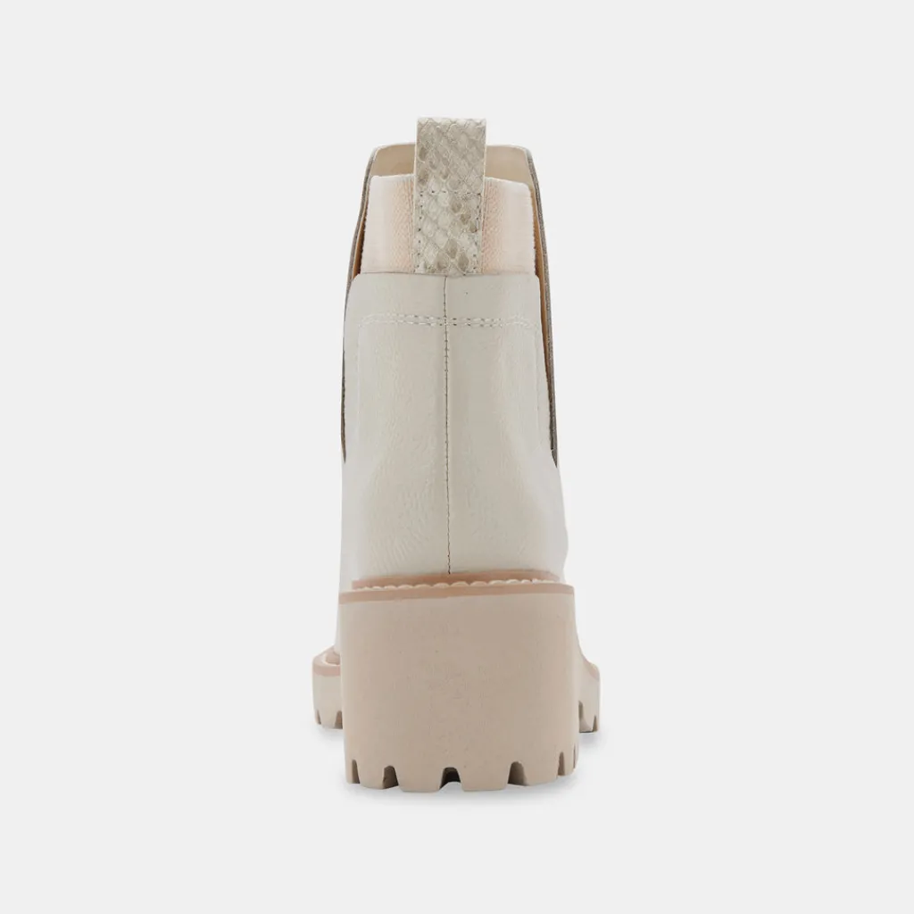 DOLCE VITA Boots & Booties*Huey H2O Boots Off White Leather