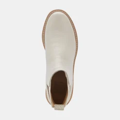 DOLCE VITA Boots & Booties*Huey H2O Boots Off White Leather