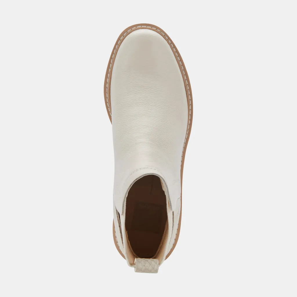 DOLCE VITA Boots & Booties*Huey H2O Boots Off White Leather