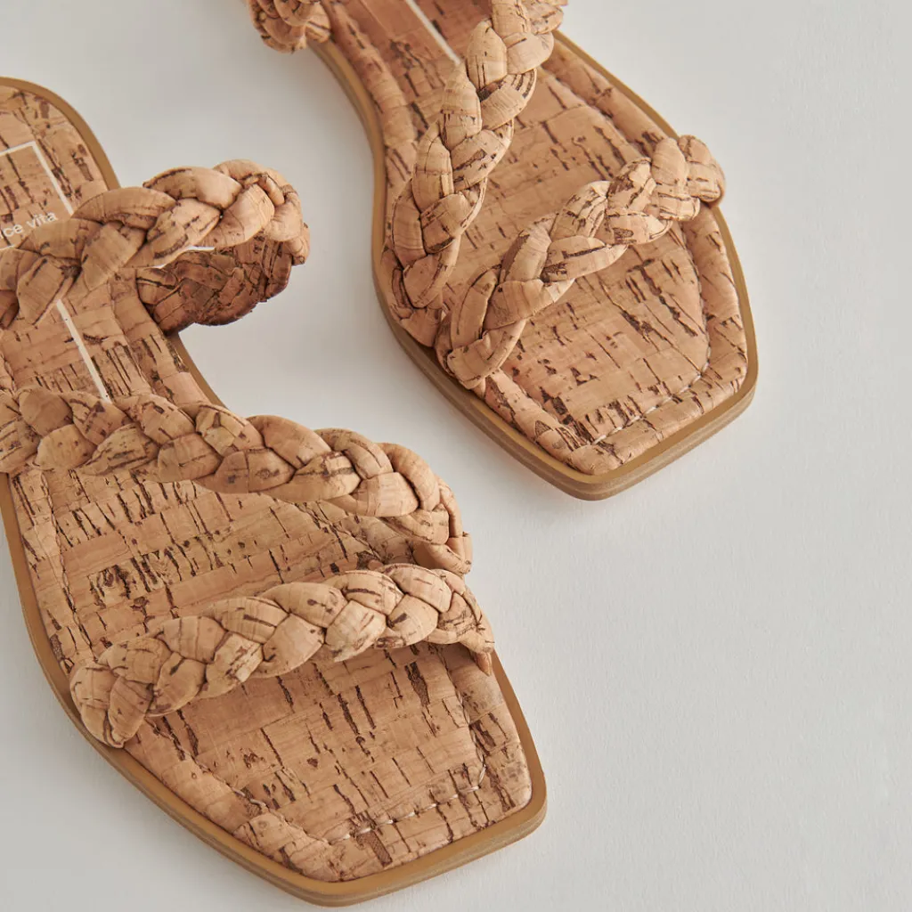 DOLCE VITA Sandals*Iman Sandals Natural Cork