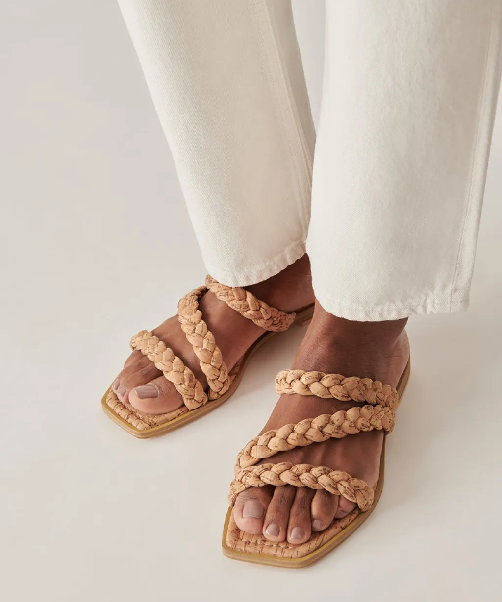 DOLCE VITA Sandals*Iman Sandals Natural Cork