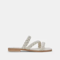 DOLCE VITA Sandals*Iman Wide Sandals Ivory Stella
