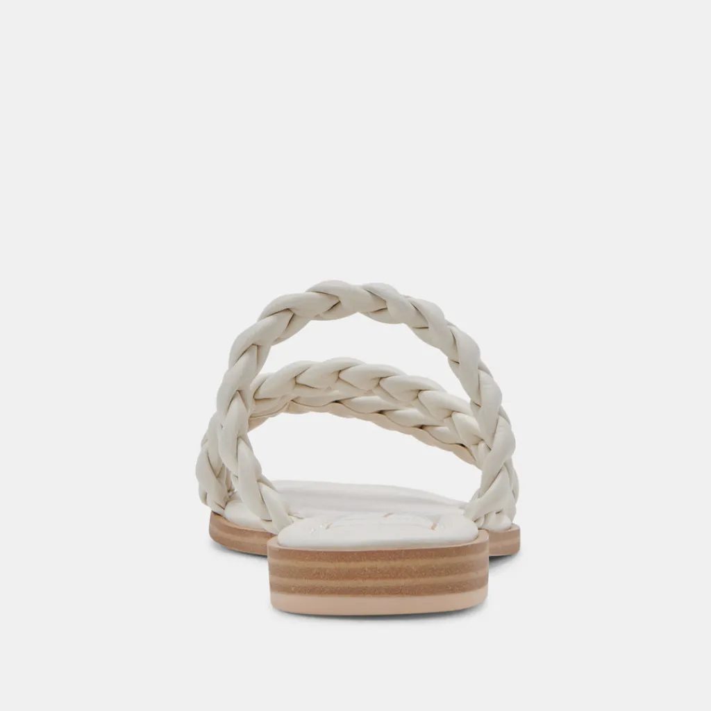DOLCE VITA Sandals*Iman Wide Sandals Ivory Stella