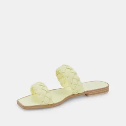DOLCE VITA Sandals*Indy Sandals Lemon Cream Stella