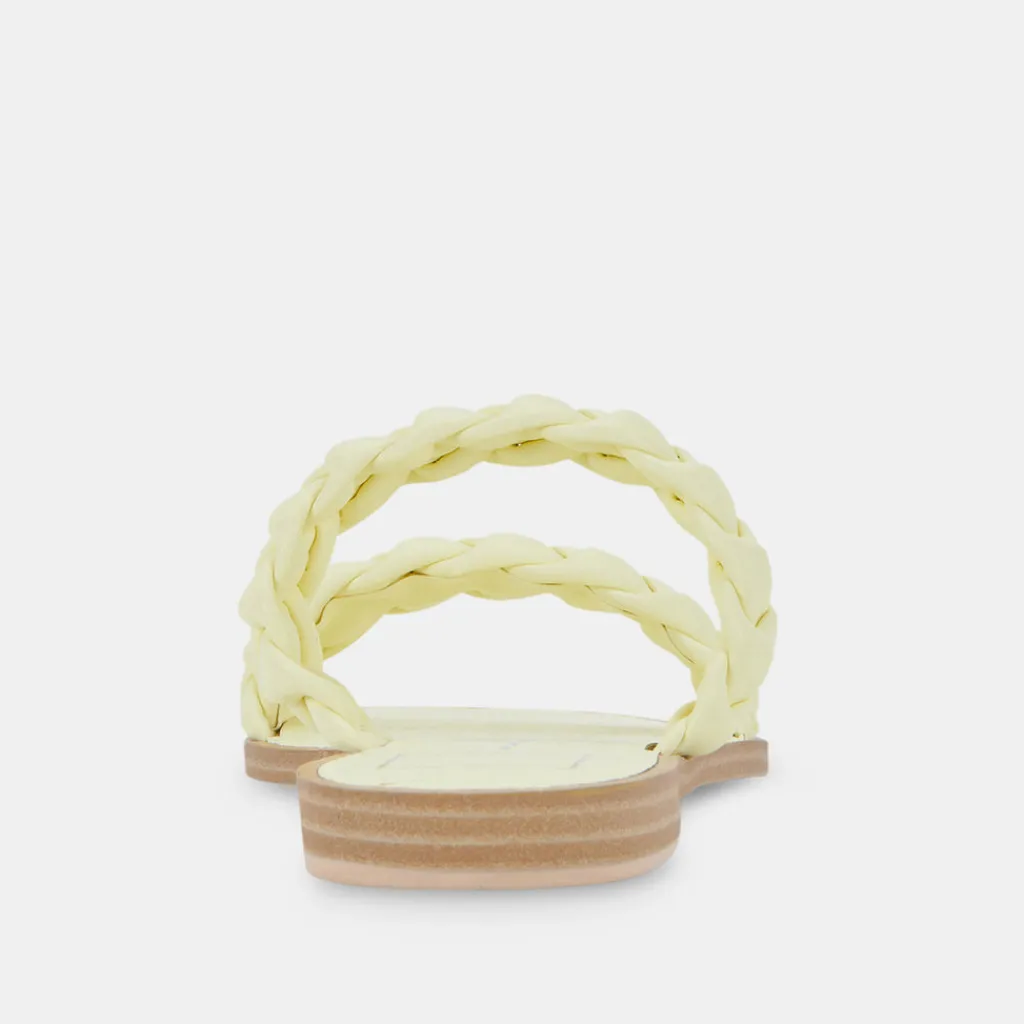 DOLCE VITA Sandals*Indy Sandals Lemon Cream Stella