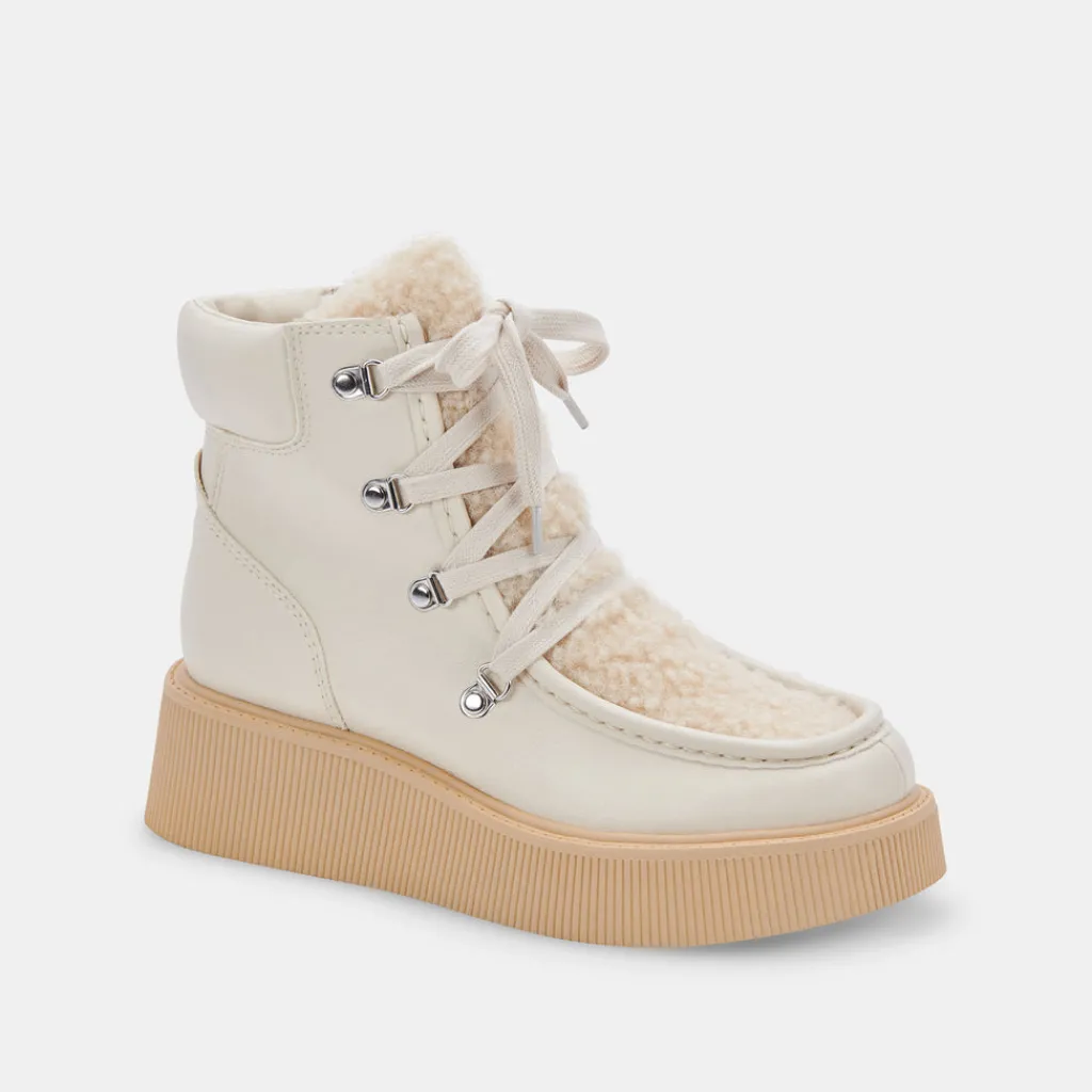 DOLCE VITA Boots & Booties*Jasmin Boots Ivory Leather