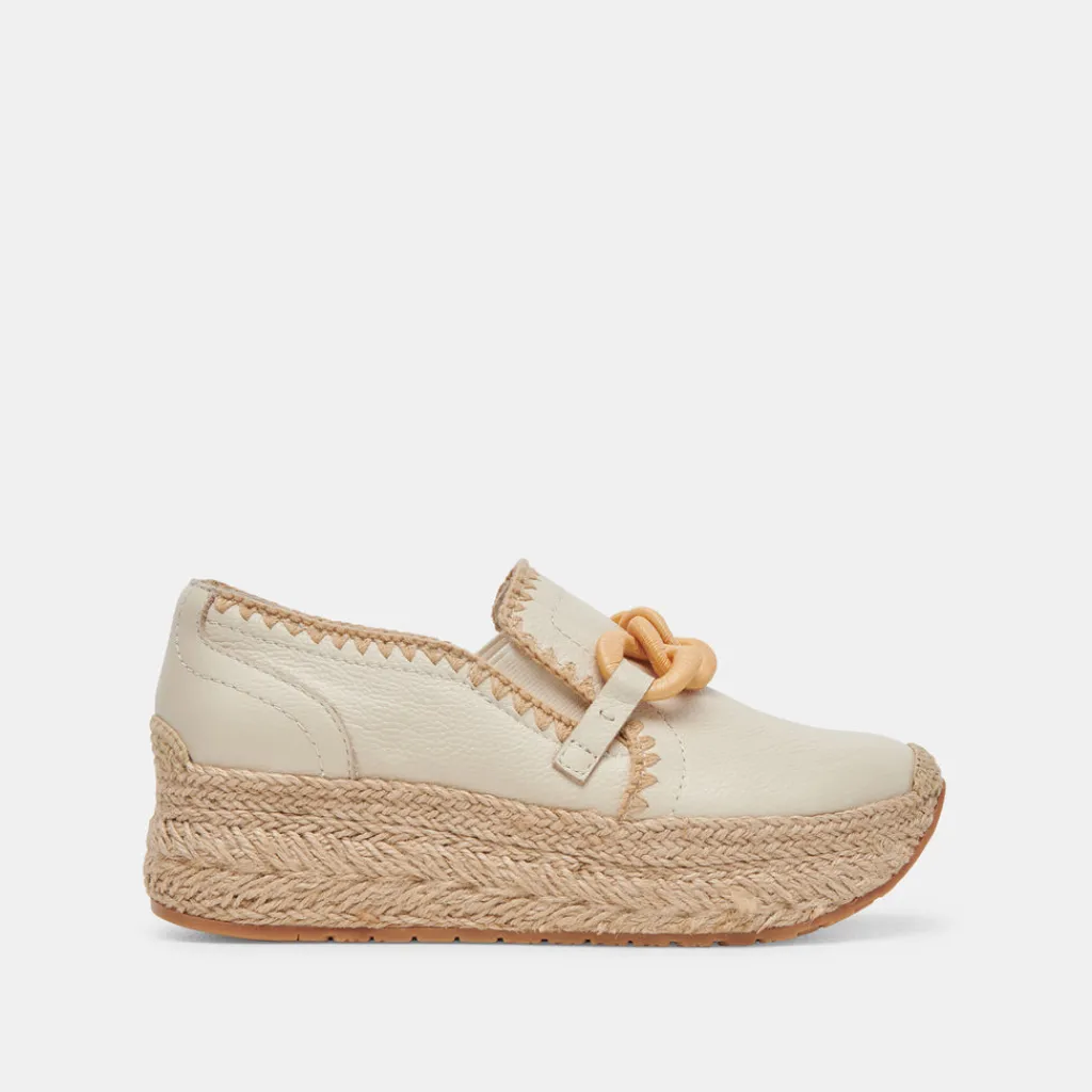 DOLCE VITA Sneakers*Jhenee Espadrille Sneakers Ivory Leather