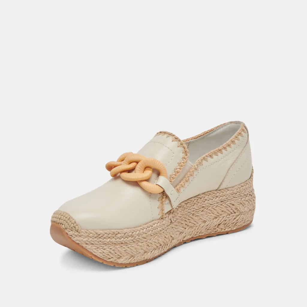 DOLCE VITA Sneakers*Jhenee Espadrille Sneakers Ivory Leather