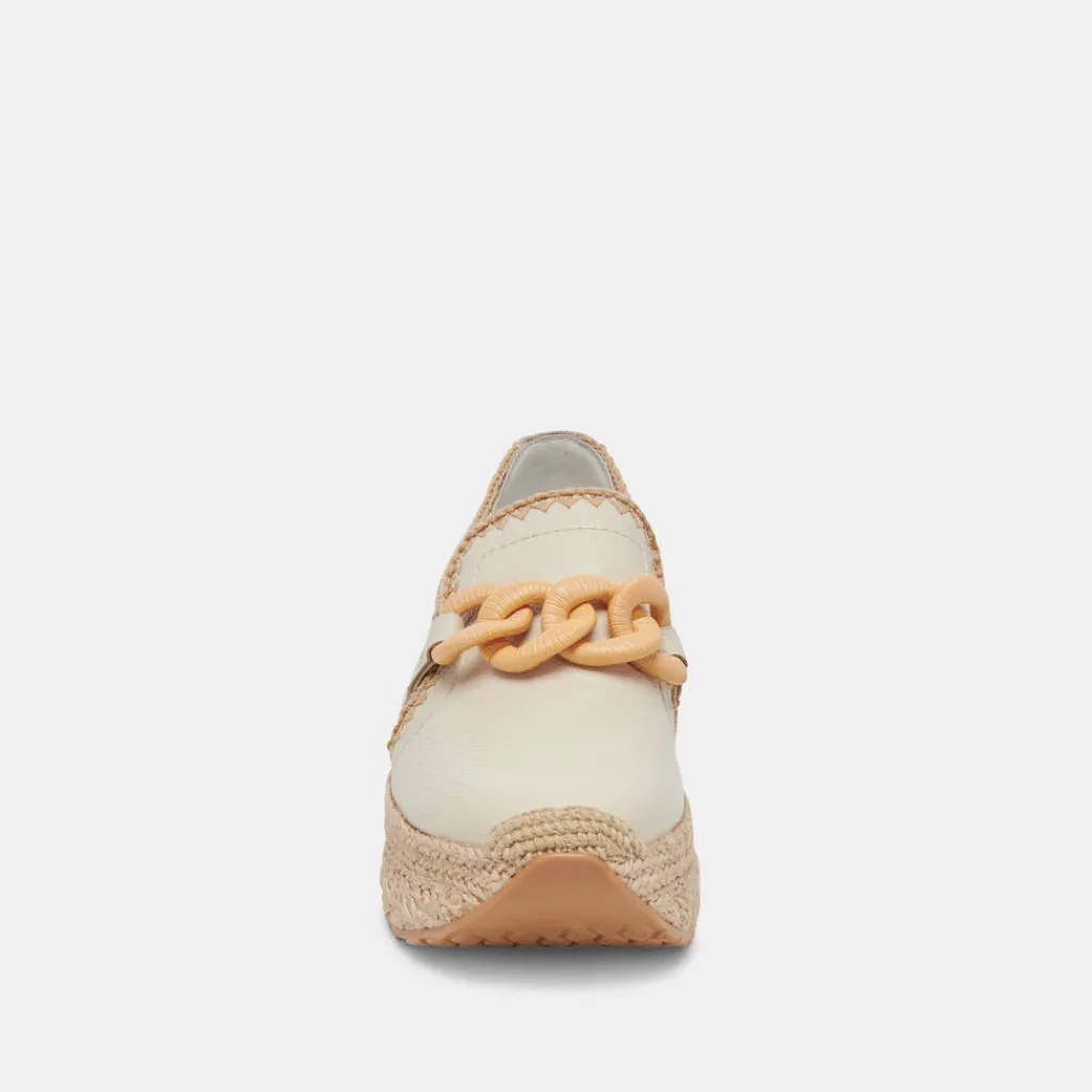 DOLCE VITA Sneakers*Jhenee Espadrille Sneakers Ivory Leather