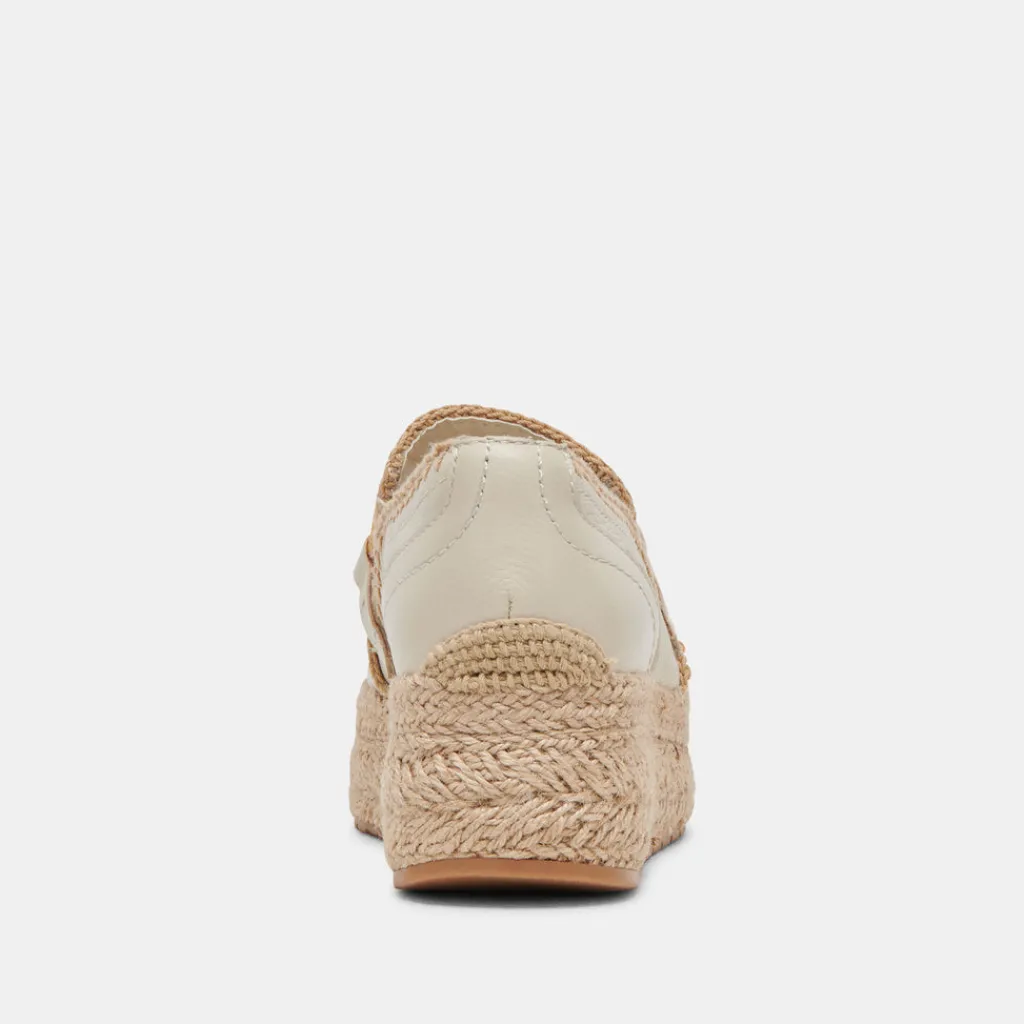 DOLCE VITA Sneakers*Jhenee Espadrille Sneakers Ivory Leather