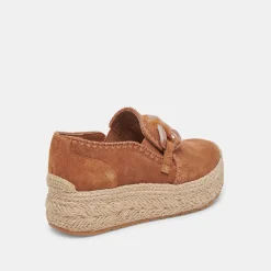 DOLCE VITA Sneakers*Jhenee Espadrille Sneakers Pecan Suede