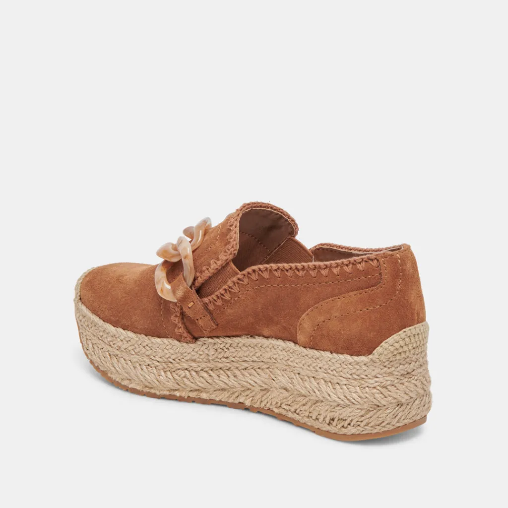 DOLCE VITA Sneakers*Jhenee Espadrille Sneakers Pecan Suede