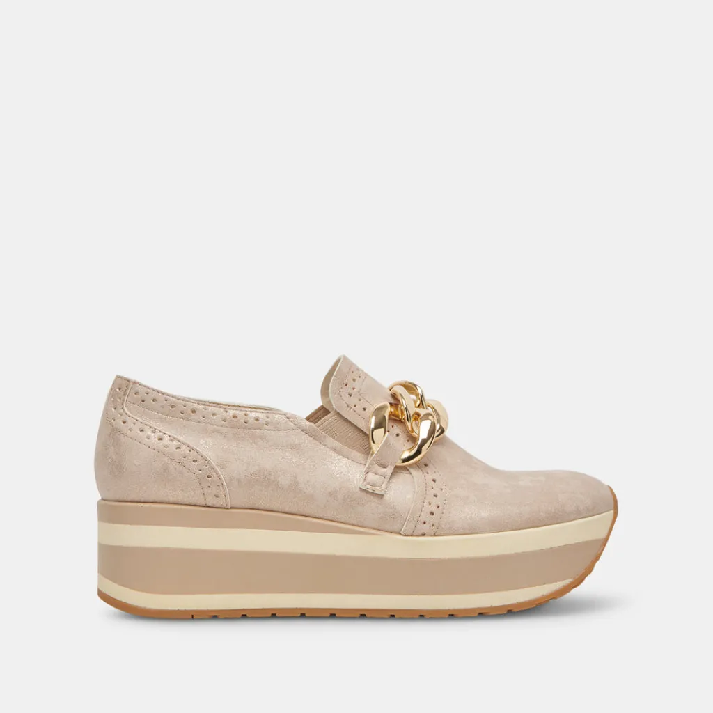 DOLCE VITA Sneakers*Jhenee Sneakers Light Gold Nubuck
