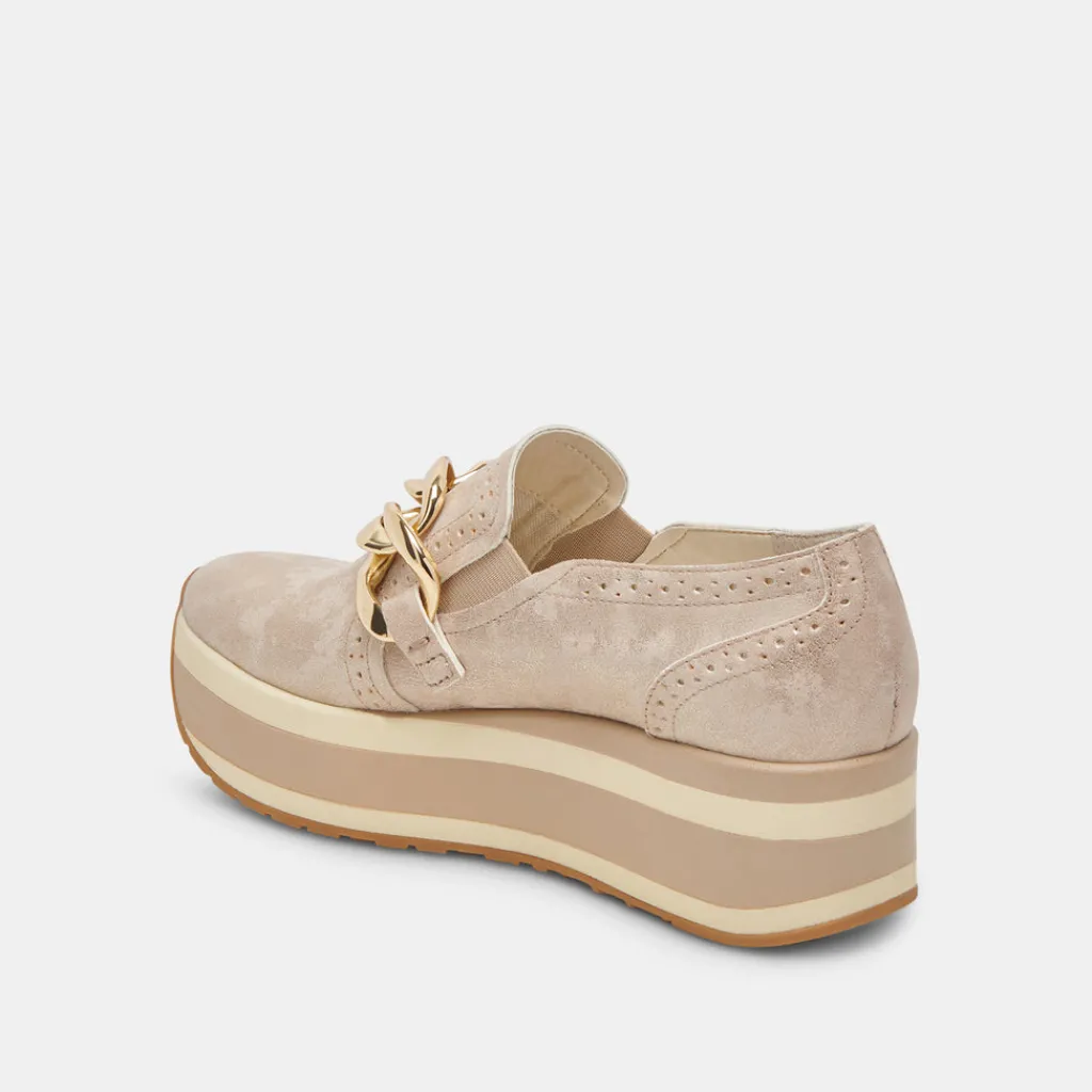 DOLCE VITA Sneakers*Jhenee Sneakers Light Gold Nubuck