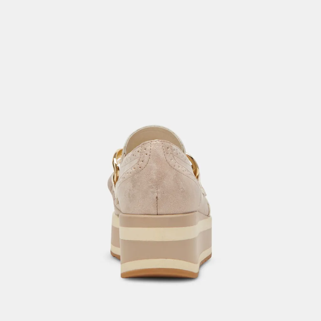 DOLCE VITA Sneakers*Jhenee Sneakers Light Gold Nubuck