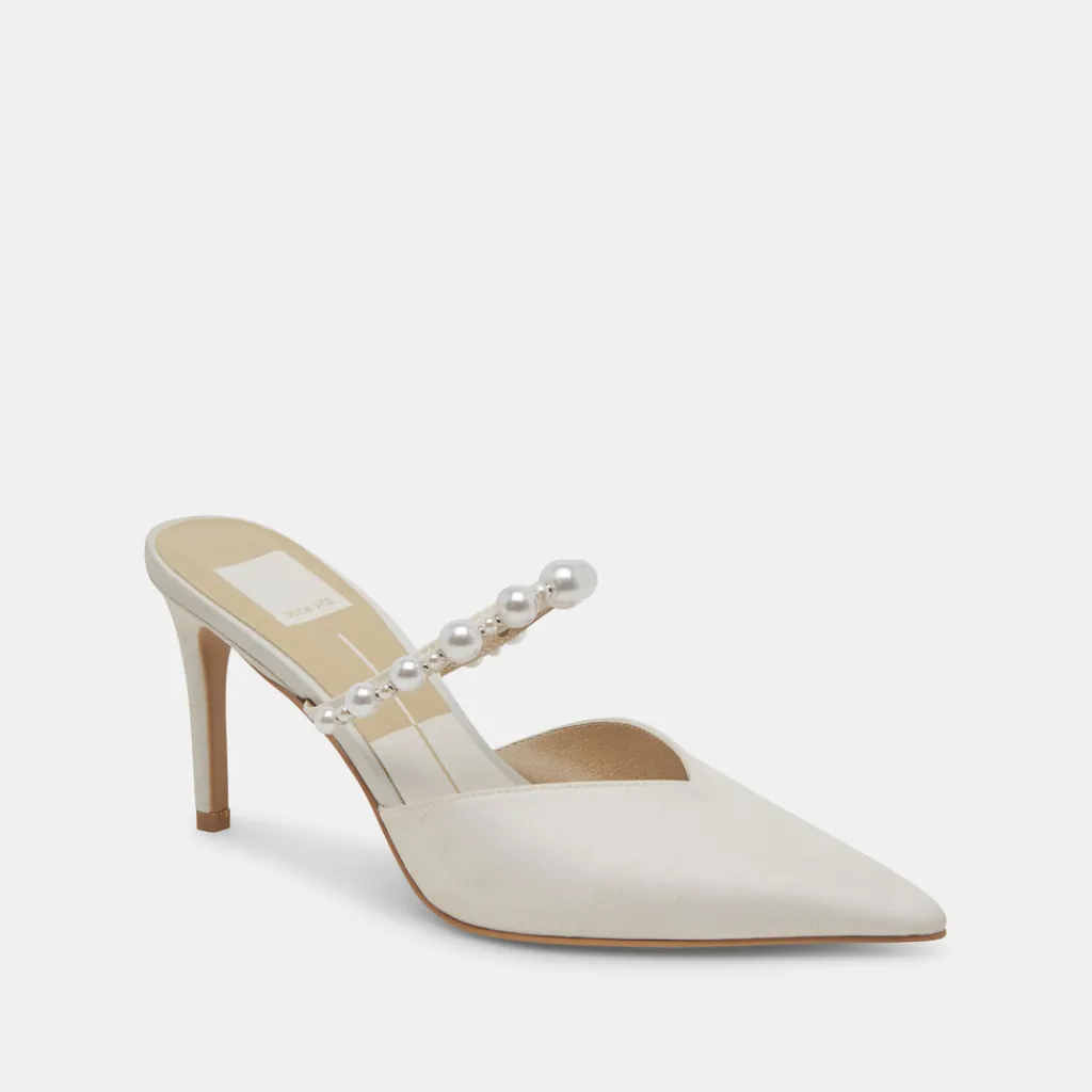 DOLCE VITA Heels*Kanika Pearl Heels Vanilla Silk