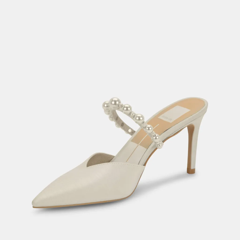 DOLCE VITA Heels*Kanika Pearl Heels Vanilla Silk