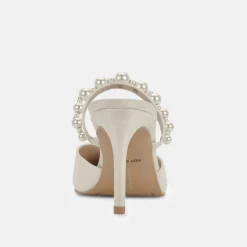 DOLCE VITA Heels*Kanika Pearl Heels Vanilla Silk