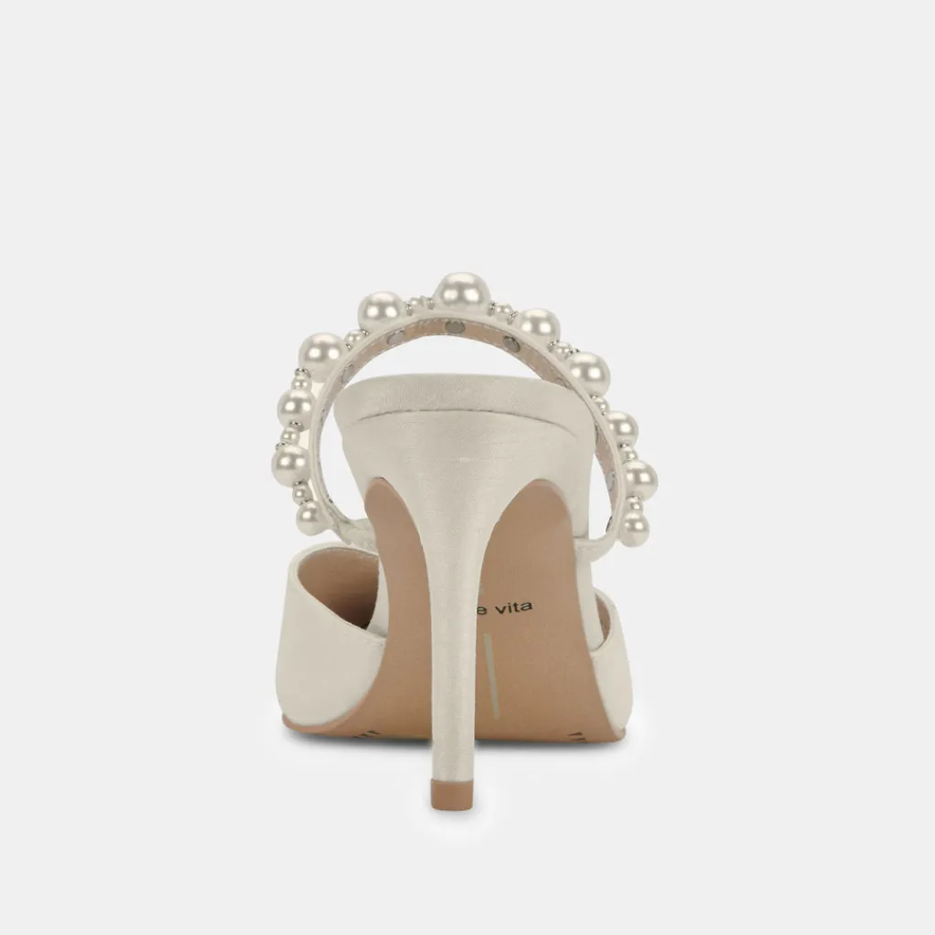 DOLCE VITA Heels*Kanika Pearl Heels Vanilla Silk