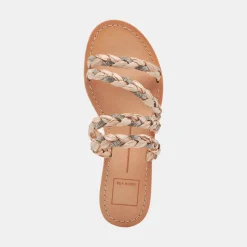 DOLCE VITA Sandals*Khloe Sandals Natural Rhinestone