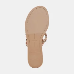 DOLCE VITA Sandals*Khloe Sandals Natural Rhinestone
