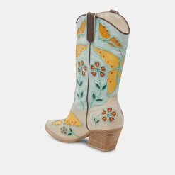 DOLCE VITA Boots & Booties*Lelou Boots Ivory Multi Leather
